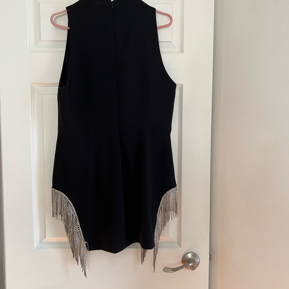 House of CB Black Rhinestone Trim Dress✨✨✨ - Picture 4 of 7